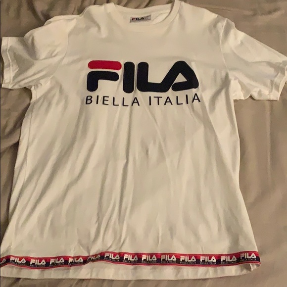 Fila retro ray tracer sz 12 / collectable tshirt L - Picture 4 of 6